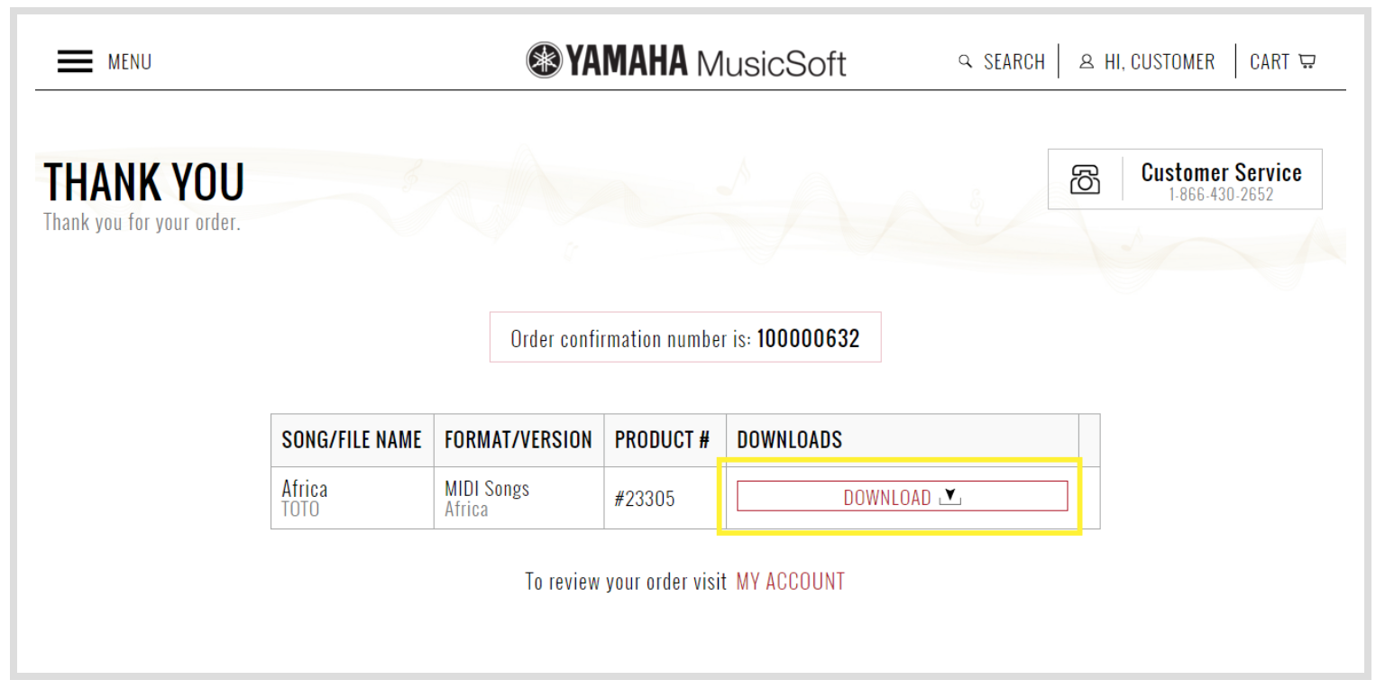 Yamaha keyboard songs free download